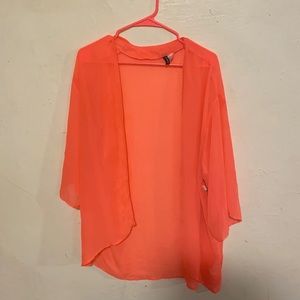 H&M : Coral Swimsuit Coverup